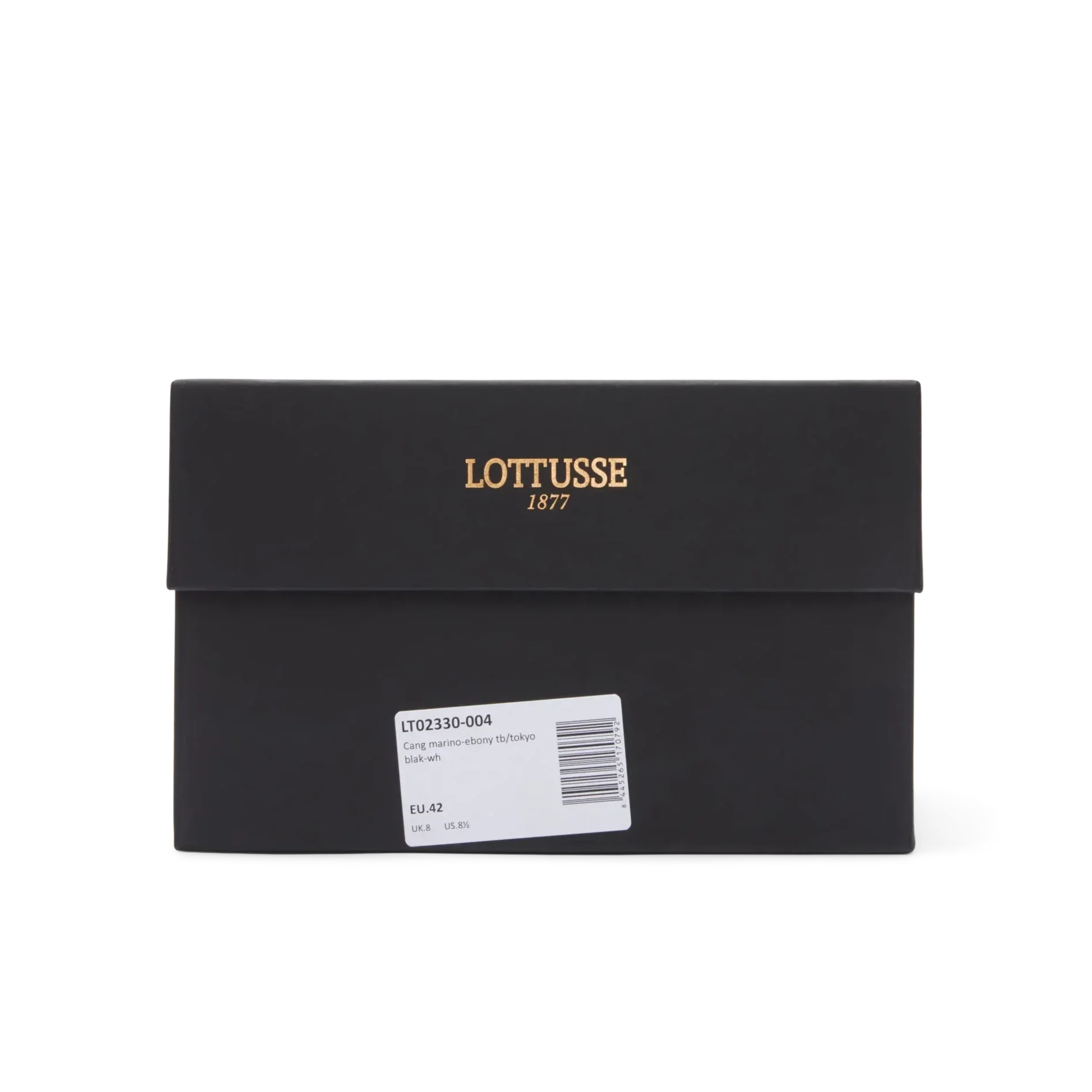 Sneakers der Marke Lottusse, Modell Cang, Navy Ebony TB