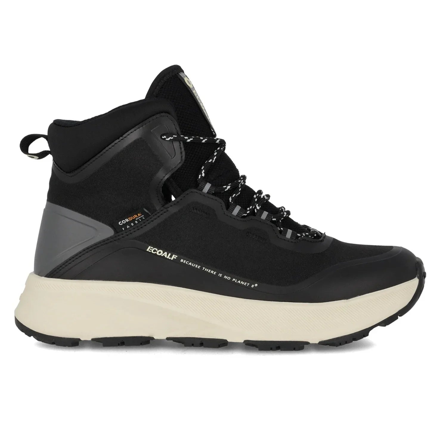 ECOALF Gredos Black Bootsen, black boots for men at Tascón