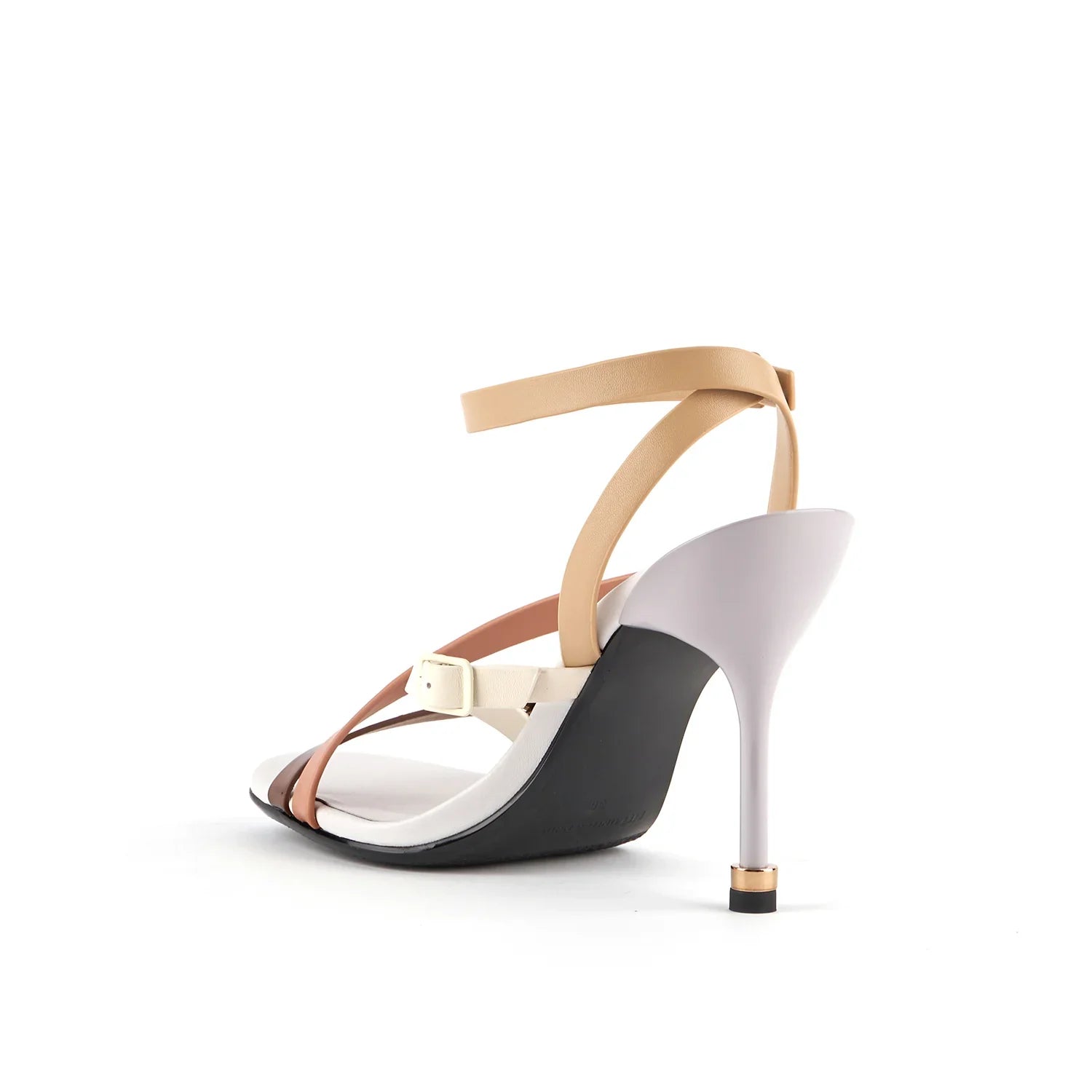 UNITED NUDE Sia Strappy Hi Bohemian de Tacón, sandàlies beix per a dona a Tascón