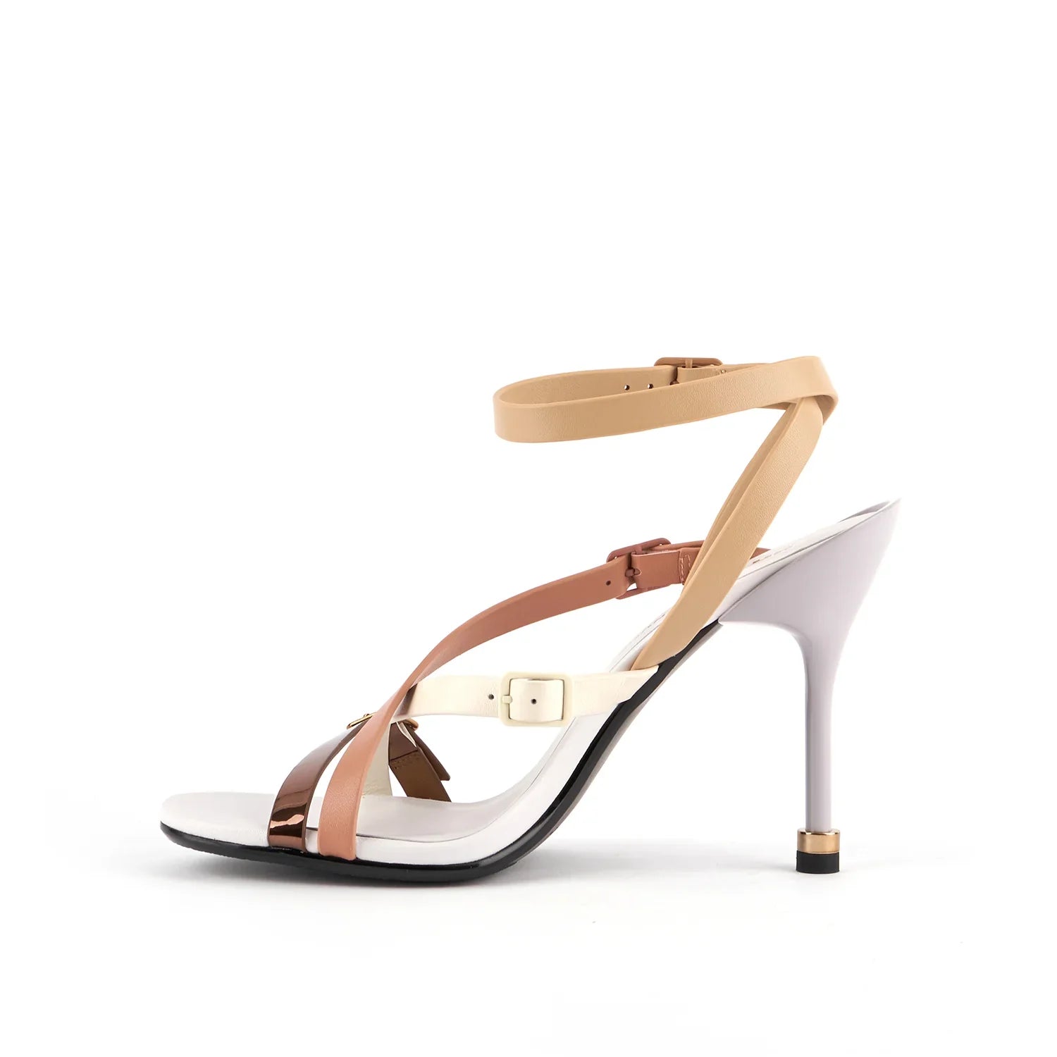 UNITED NUDE Sia Strappy Hi Bohemian de Tacón, sandàlies beix per a dona a Tascón