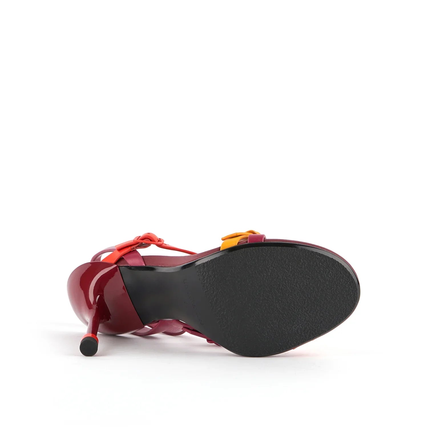 UNITED NUDE Sia Strappy Hi Lava de Tacón, sandales rouge pour femme chez Tascón